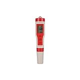 Digital PH Meter 4 in 1 PH TDS EC Temp Water Quality Tester Monitor Meter Test Pen for Pool Hydroponics