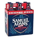 Samuel Adams Boston Lager Beer, 6 pk, 12 oz bottles, 4.9% ABV