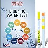 Drinking Water Test Kit for Home Tap and Well Water - Easy to Use Testing Strips for Lead Bacteria pH Copper Nitrate Chlorine Hardness and More | Made in The USA in Line with EPA Approved Limits