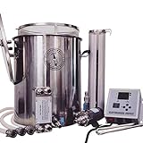 Clawhammer Supply Complete Homebrew Beer Brewing System, Digital, Electric, Semi-automated, BIAB, All Grain, Extract