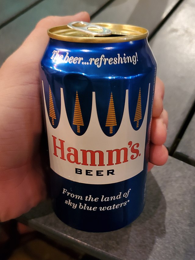 A can of Hamm's beer