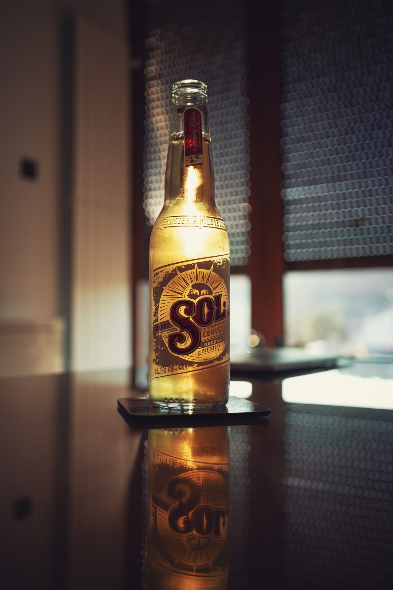 Sol beer on the table